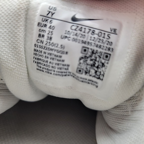 Nike Air Zoom Pegasus 38 Running Shoes 7Y Womens‎ 8.5 Sneakers CZ4178-015 - Picture 9 of 10